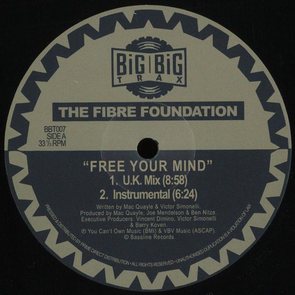 Fibre Foundation — Free Your Mind vinyl cover