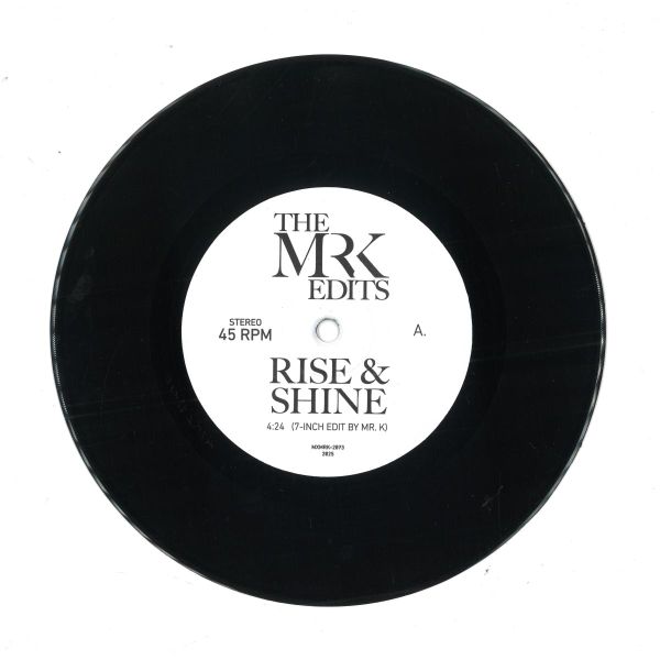 Edits by Mr K — Rise and Shine / Church Girl Church vinyl cover