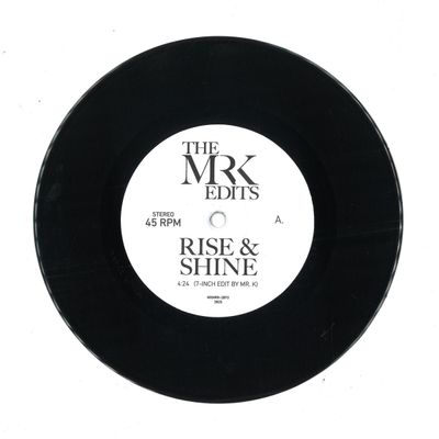 Edits by Mr K — Rise and Shine / Church Girl Church vinyl cover