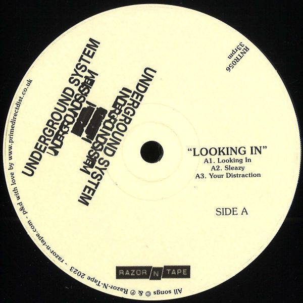 Underground System — Looking In EP vinyl cover