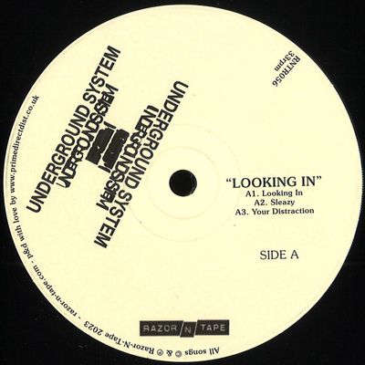 Underground System — Looking In EP vinyl cover
