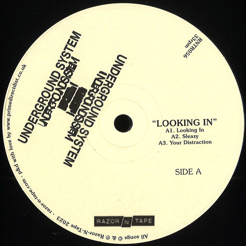 Underground System — Looking In EP vinyl cover