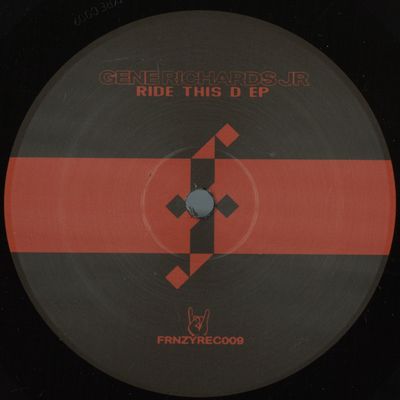 Gene Richards Jr. — Ride This D EP vinyl cover