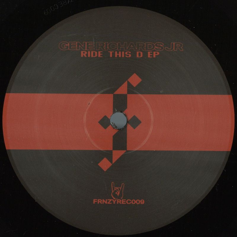 Gene Richards Jr. — Ride This D EP vinyl cover