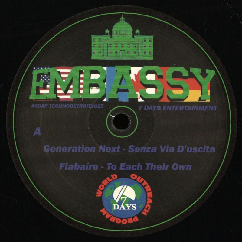 Various — Embassy LP 2x12" vinyl cover