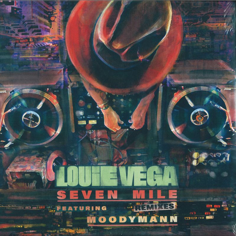 Louie Vega, Moodymann — Seven Mile 2x12" vinyl cover