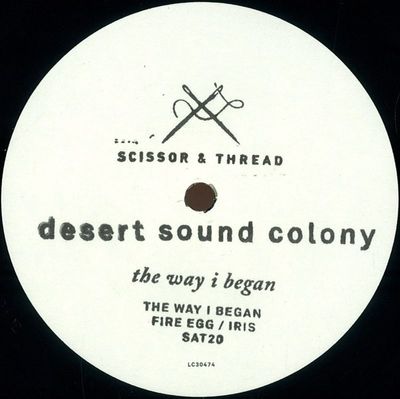 Desert Sound Colony — The Way I Began vinyl cover