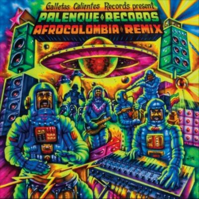 Various — AfroColombia RMX 01 RP vinyl cover