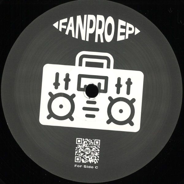Myles Sergé, Toxido Mask, Ackermann, Myk Derill — FANPRO EP LP vinyl cover