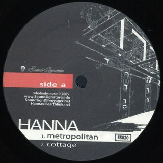 Hanna — Time Hotel vinyl cover