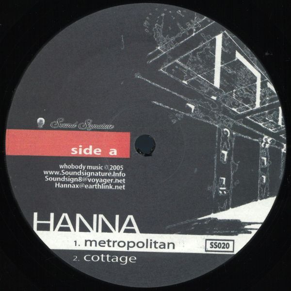 Hanna — Time Hotel vinyl cover