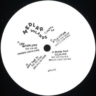Medlar — Islands Remixed EP vinyl cover