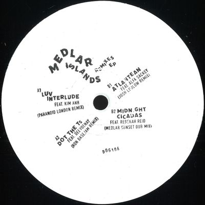 Medlar — Islands Remixed EP vinyl cover