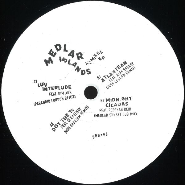 Medlar — Islands Remixed EP vinyl cover