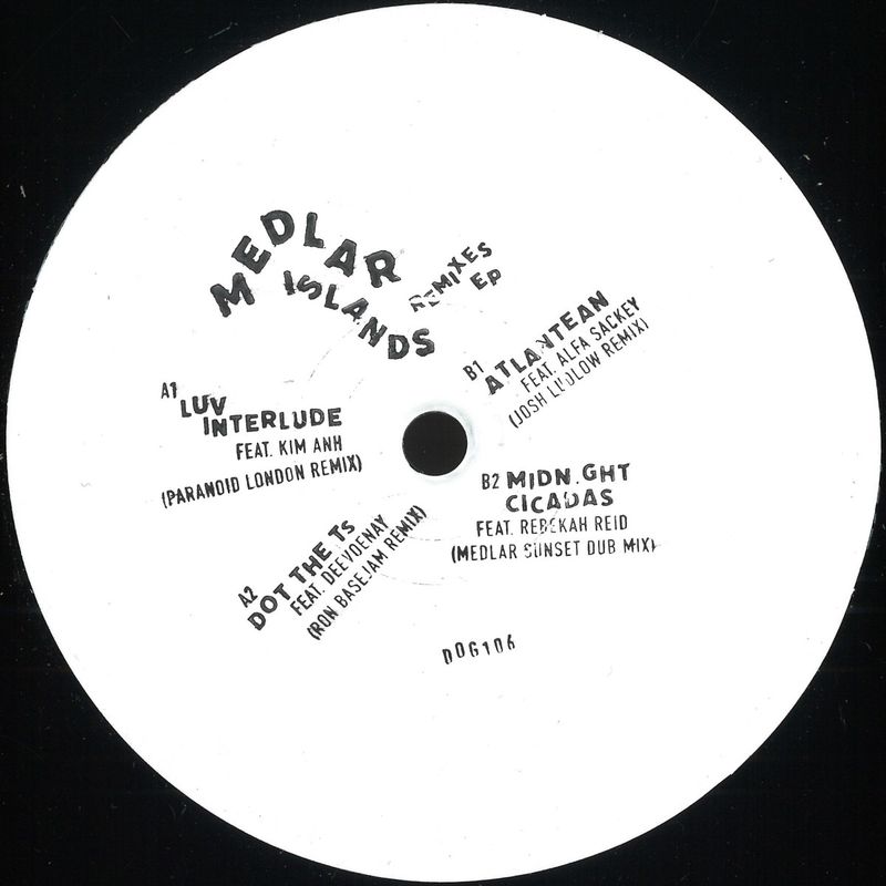 Medlar — Islands Remixed EP vinyl cover