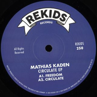 Mathias Kaden — Circulate EP vinyl cover