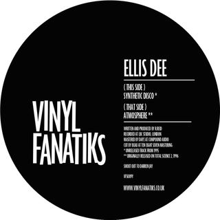 Ellis Dee — Synthetic Disco / Atmosphere vinyl cover
