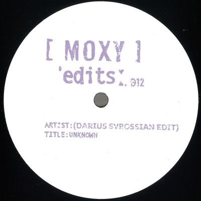 Moxy — Moxy Edits 11 & 12 vinyl cover