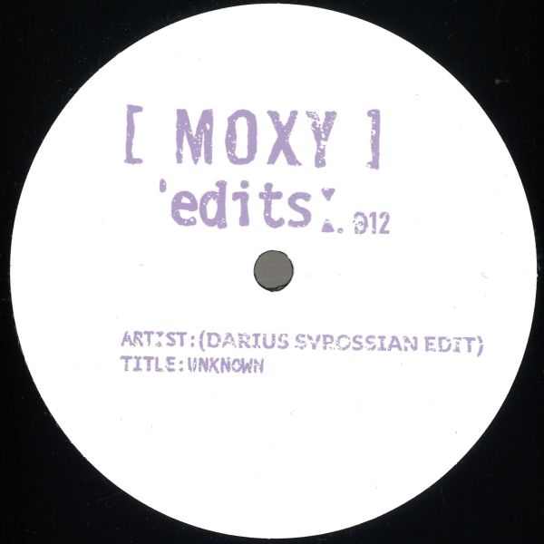 Moxy — Moxy Edits 11 & 12 vinyl cover