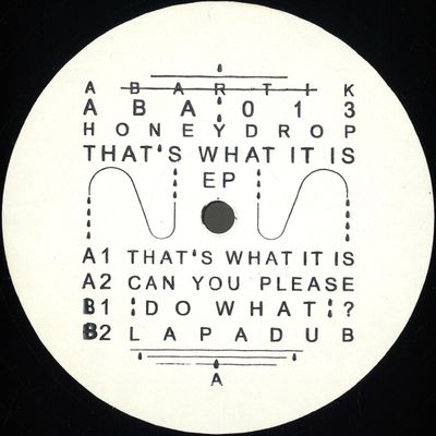 Honeydrop — ABA 013 vinyl cover