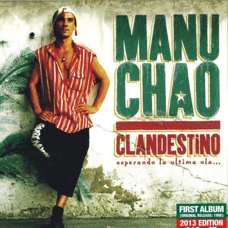 Manu Chao — Clandestino (+bonus Cd) 2x12" vinyl cover