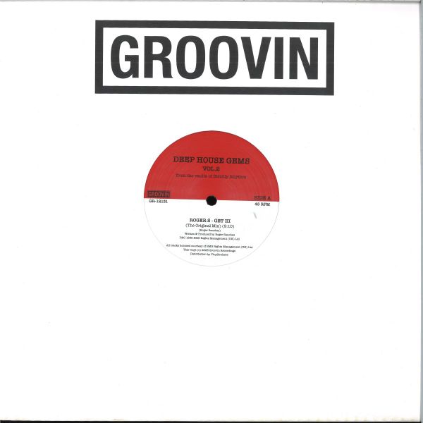 Various — Deep House Gems vol.2 (Roger S/ Loop 7/After Hours) vinyl cover