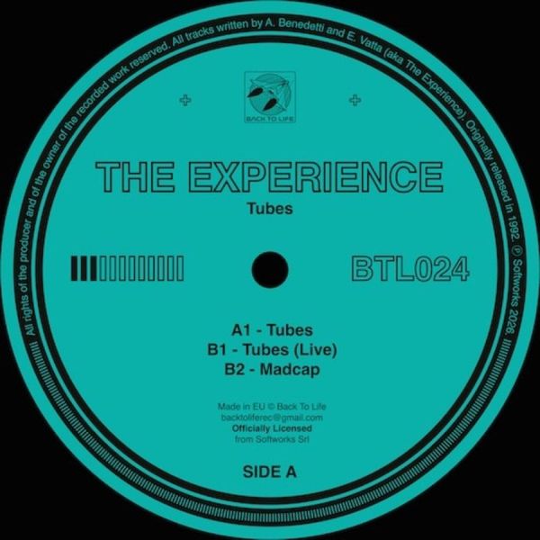 The Experience — Tubes vinyl cover