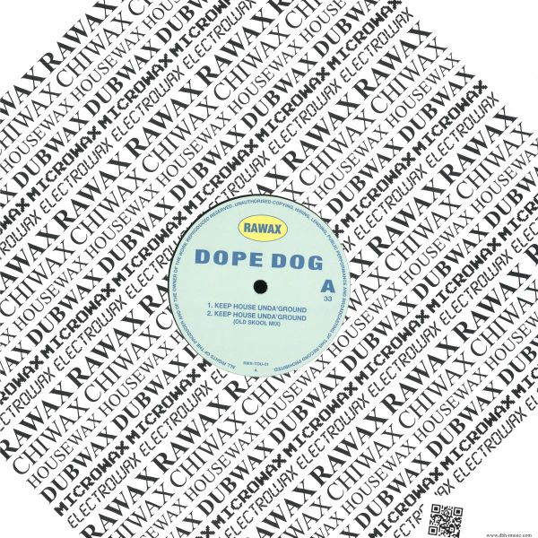 Dope Dog — Keep House Unda Ground vinyl cover