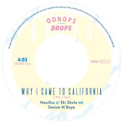 Nautilus — Why I Came to California / What You Won't Do For L 7" vinyl cover