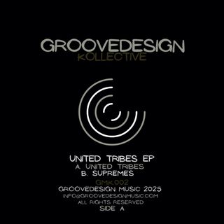Groovedesign Kollective — United Tribes EP vinyl cover