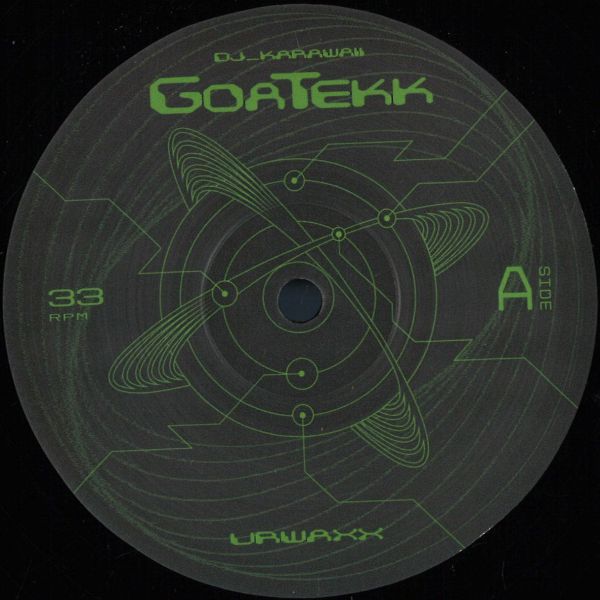 Dj_Karawai — GoaTekk vinyl cover