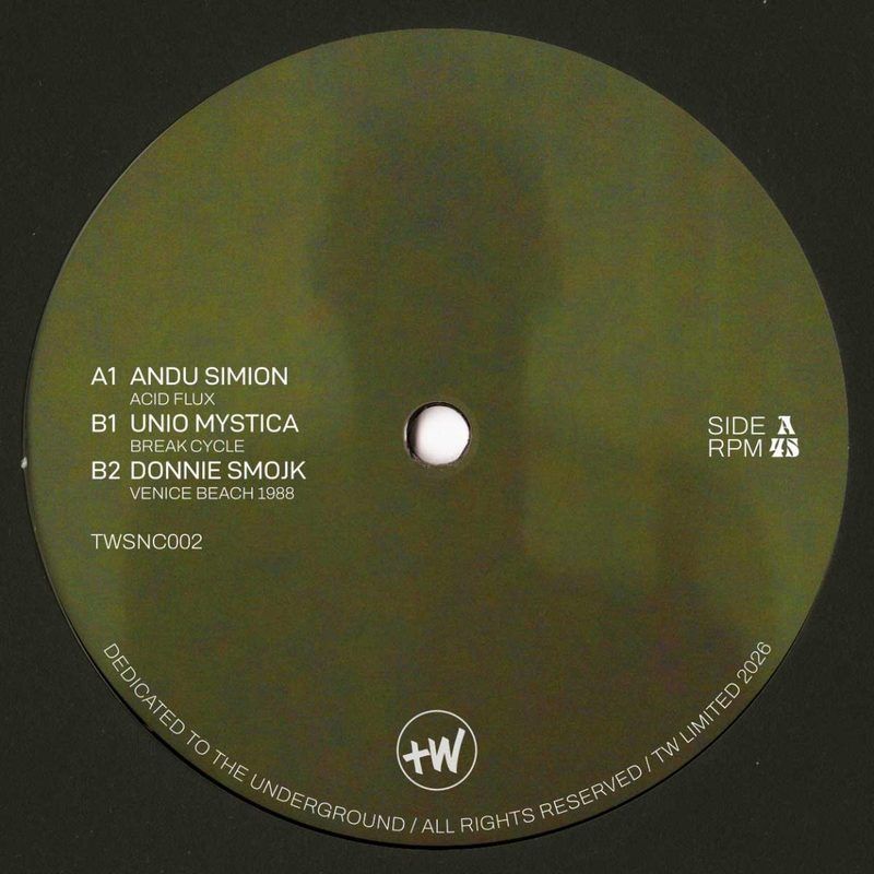 Andu Simion, Unio Mystica, Donnie Smojk — Acid Cycle 1988 vinyl cover