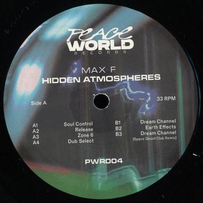 Max F — Hidden Atmospheres vinyl cover
