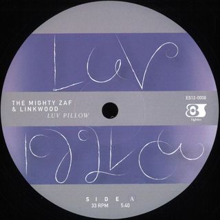 The Mighty Zaf, Linkwood, Darryn Jones — Luv Pillow / Running Away vinyl cover