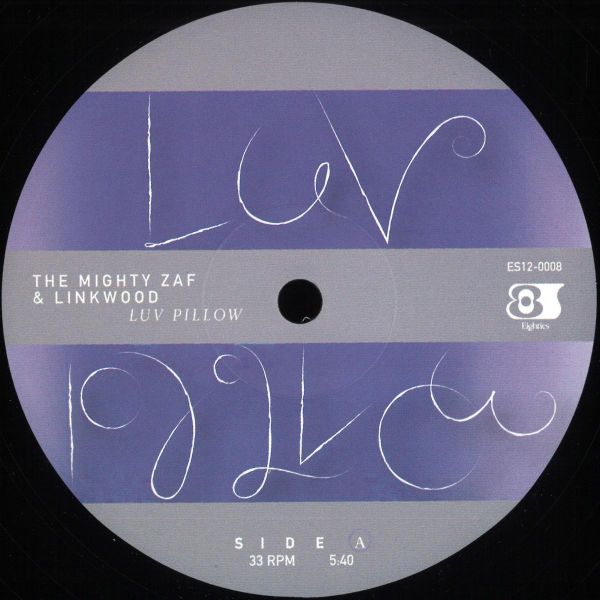 The Mighty Zaf, Linkwood, Darryn Jones — Luv Pillow / Running Away vinyl cover