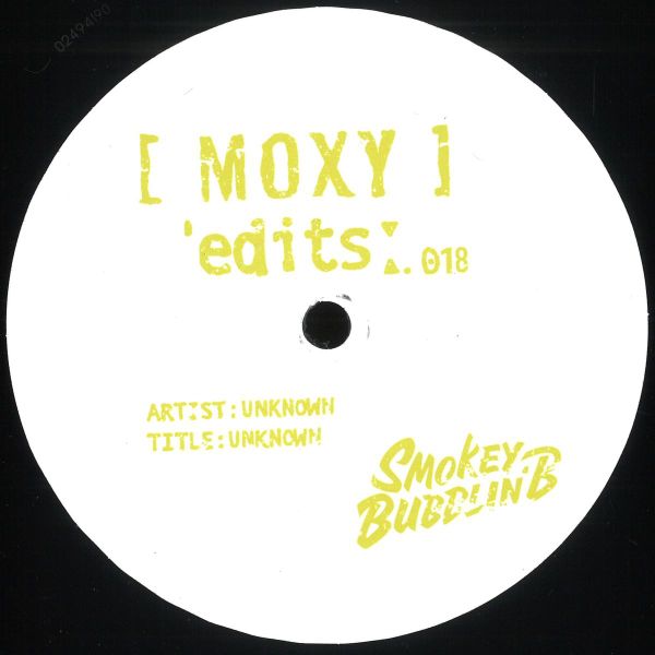 Unknown — MOXY EDITS 17 & 18 vinyl cover