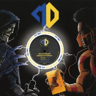 Immortal Minds, Underground Software — No Stopping / Moves You EP vinyl cover