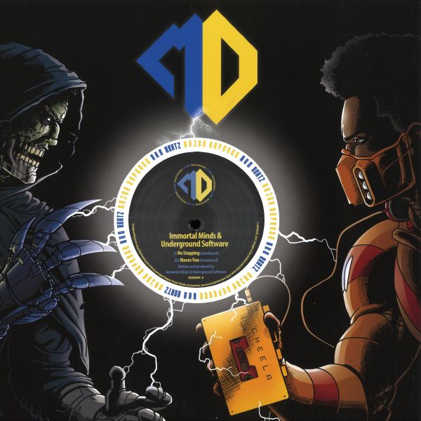 Immortal Minds, Underground Software — No Stopping / Moves You EP vinyl cover