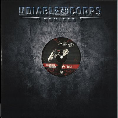 Ben 9mm, Chris Liberator, Mat Moebius, Kickart — 9mm Reloaded 01 vinyl cover