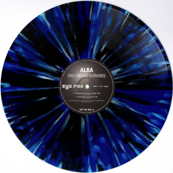 Alba — Only Music Survives LP vinyl cover
