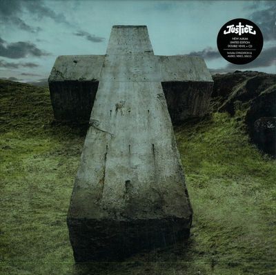 Justice — Audio, Video, Disco. 2x12" vinyl cover