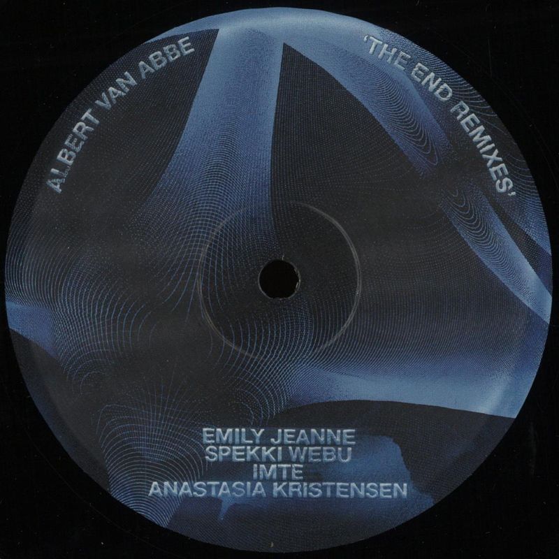 Albert van Abbe — The End (Remixes) vinyl cover