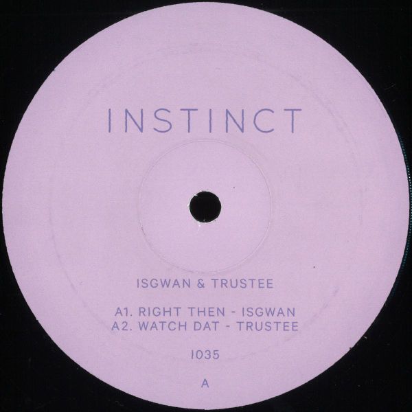 Isgwan, Trustee — Instinct 35 vinyl cover