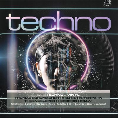 Various — Techno 2026 - Vinyl Edition vinyl cover