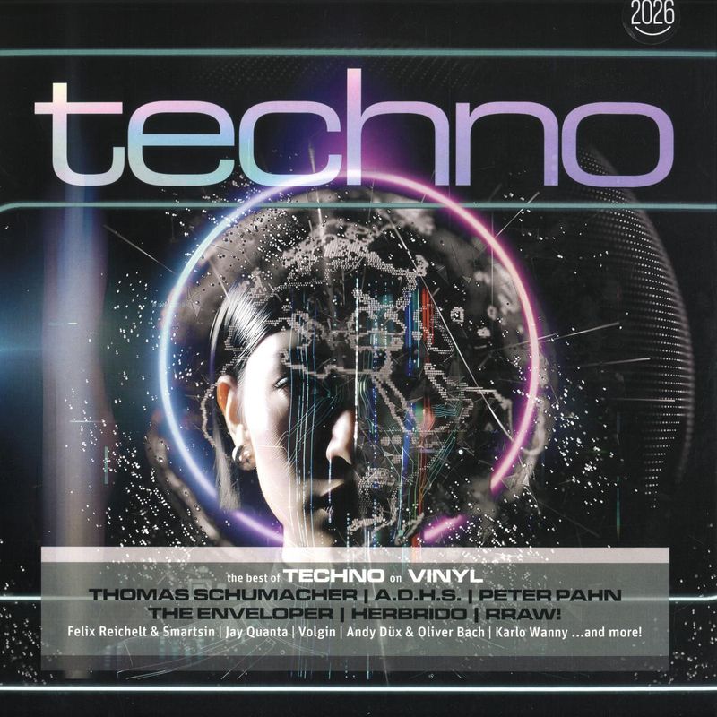 Various — Techno 2026 - Vinyl Edition vinyl cover