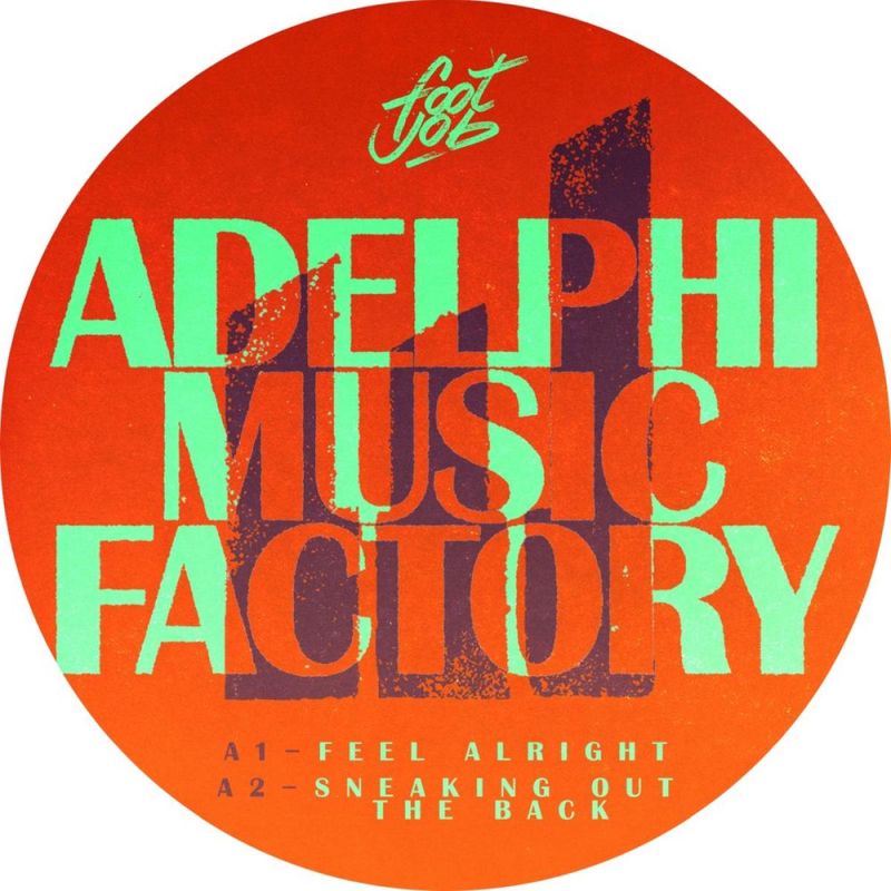 Adelphi Music Factory — Sneaking Out The Back EP vinyl cover