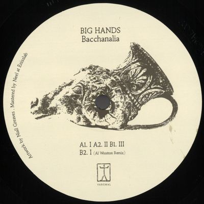 Big Hands — Bacchanalia EP vinyl cover