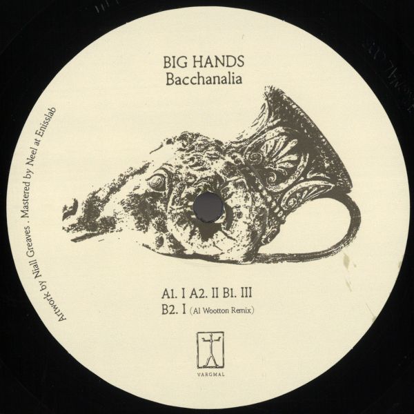 Big Hands — Bacchanalia EP vinyl cover