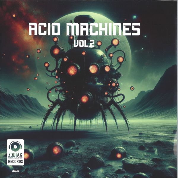 Various — Acid Machines Vol. 2 vinyl cover