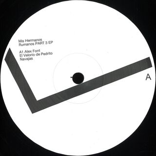 Alex Font, Crihan, Paul K — MIS HERMANOS RUMANOS PART 3 EP vinyl cover